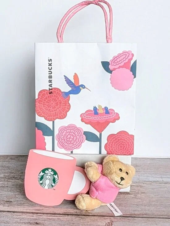 Brand New Starbucks Japan 🇯🇵 Exclusive Mother’s Day Bearista Bear Message Gift - Picture 1 of 9